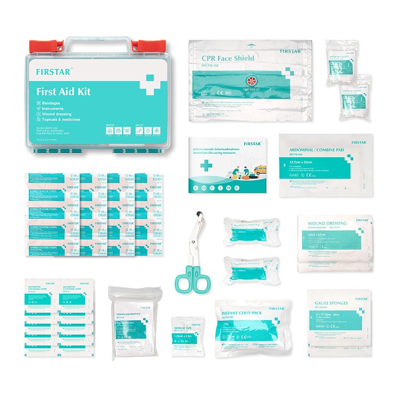 First Aid Checklist For Construction Workers FIRSTAR first aid checklist kit for workplace and construction site readiness