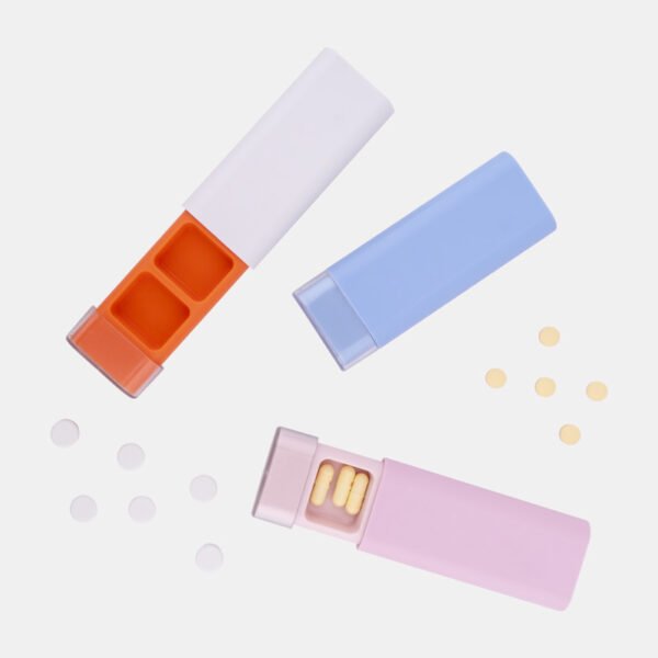 Portable Tablet Case Pill Container