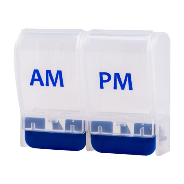 AM/PM Travel Pocket Pill Storage Box