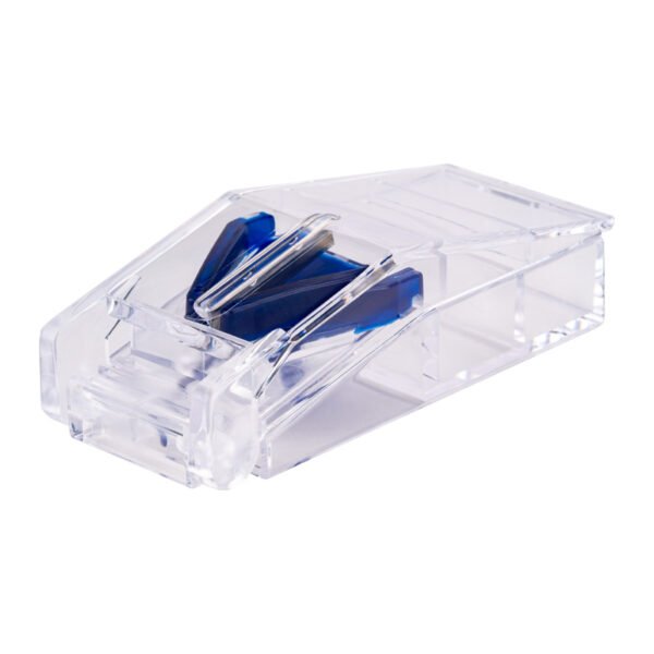 Portable plastic medicine pill Storage Box container pill cutter