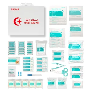 Metal First Aid Box With Handle For Family Office Factory