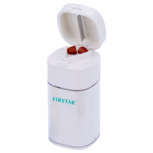 plastic pill cutter pill crusher organizer storage medicine box 5 in one