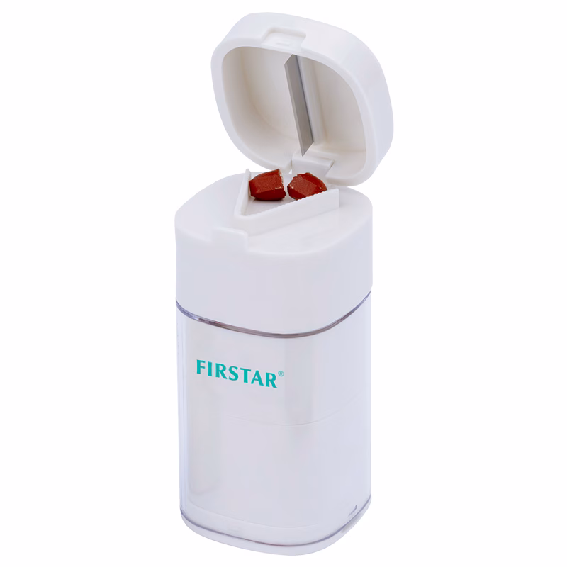 Medicine Box Storage Cases Pill Cutter plastic pill cutter pill crusher organizer storage medicine box 5 in one