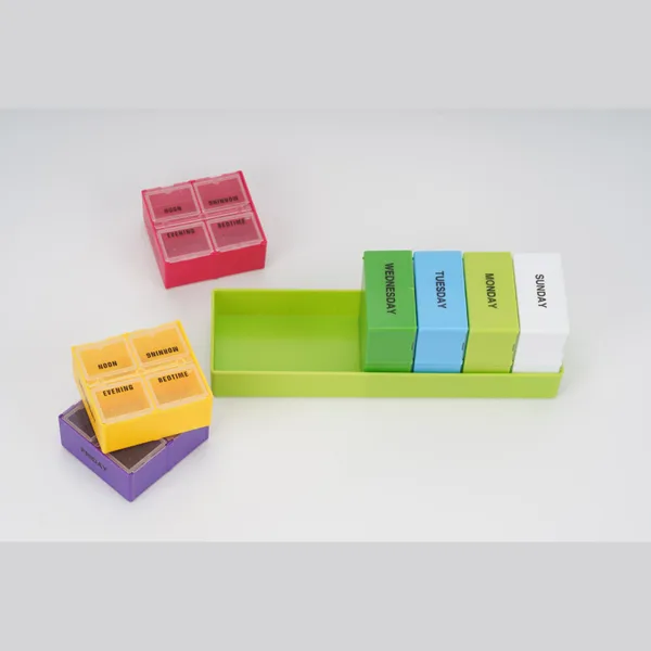 Travel Pill Box Organizer PP 7 Day Small Boxes