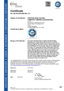 ISO 13485:2016 Quality Management System (Rev. 01) preview