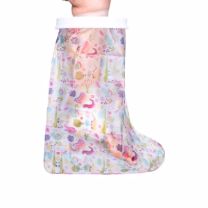 PP, PVC & Silicone Leg Cartoon Waterproof Cast Protector