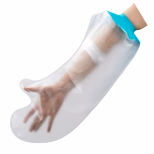 Silicone & PVC Short Arm Waterproof Cast Protector