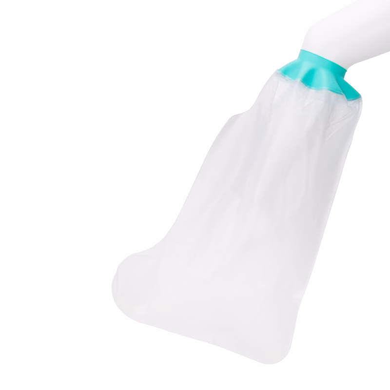 Silicone &Amp; Pvc Wide Short Leg Waterproof Cast Protector Silicone PVC Wide Short Leg Waterproof Cast Protector