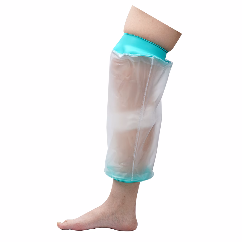 Silicone &Amp; Pvc Knee Waterproof Cast Protector Silicone PVC Knee Waterproof Cast Protector