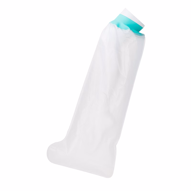 Silicone &Amp; Pvc Long Leg Waterproof Cast Protector Silicone PVC Long Leg Waterproof Cast Protector