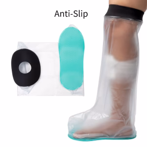 Neoprene & PVC Short Leg Anti-slip Waterproof Cast Protector