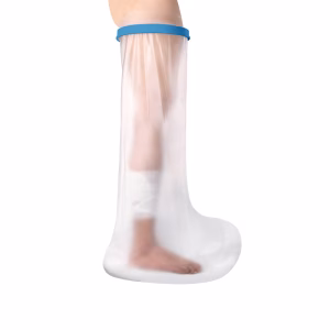 PP PVC & Silicone Long Leg Waterproof Cast Protector