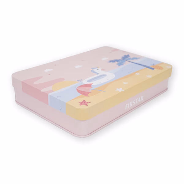 Deluxe Tin First Aid Box for Travel Home