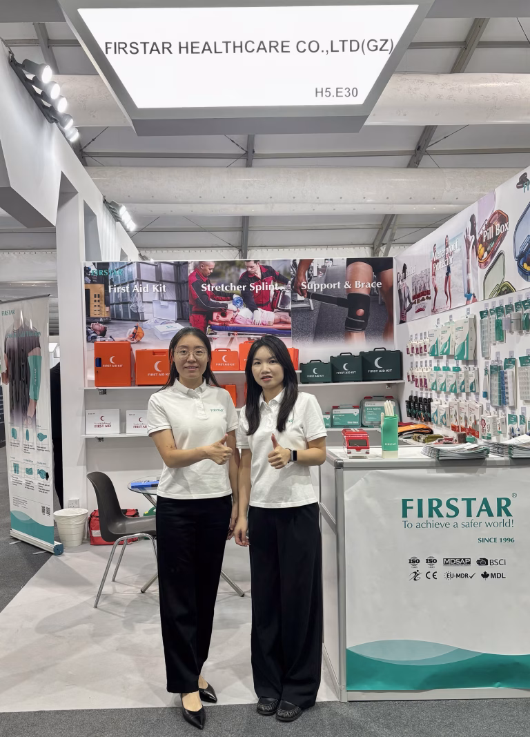 Visit Firstar At Global Health Exhibition 2025 In Riyadh FIRSTAR Global Health Exhibition 2025 poster